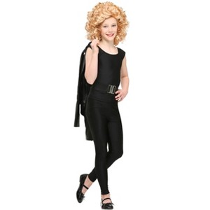 HalloweenCostumes.com Grease Girl's Bad Sandy Costume. - 1 of 2