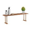 Hastings Home Bamboo Sink Shelf or Countertop Organizer for Kitchen, Bathroom, Bedroom, or Office - 2 of 4