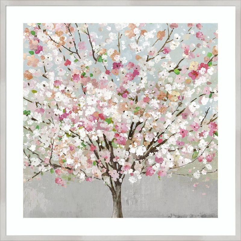 33&#34; x 33&#34; Spring Love by Allison Pearce Wood Framed Wall Art Print - Amanti Art, 1 of 10
