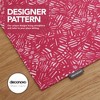 Deconovo Reversible Waterproof Oxford Placemats 12"x18" | Floral & Solid Set of 4 - 4 of 4