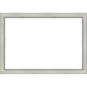 Amanti Art Flair Silver Patina Framed Dry Erase Magnetic Board - 1 of 4