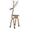 Northlight 10.25" Small Bronze Reindeer Christmas Pillar Candle Holder - 4 of 4