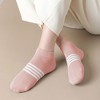 Alilang Women's Ankle Socks Wicking Non Slip Cotton for Casual Stability and Comfort 2 Pairs - One Size Fits Most - 3 of 4