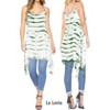 LA LEELA Women's Beachwear Swimsuit Coverups for Women Summer Swim Beach Cover Ups for Swimwear Women Bathing Suit Spaghetti Dress - 4 of 4