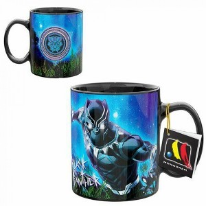 Adult Marvel Black Panther Character and Symbol 11oz Ceramic Mug - 1 of 1