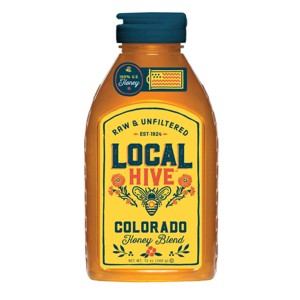 Local Hive Colorado Raw & Unfiltered Honey -12oz - 1 of 4