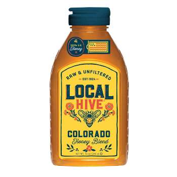 Local Hive Colorado Raw & Unfiltered Honey -12oz