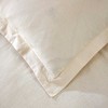 Cotton Linen Garment Washed 3 Piece Duvet Cover Set by Blue Nile Mills - 4 of 4