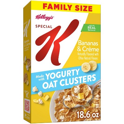 Kellogg's Special K Banana Crème Cereal - 18.6oz : Target