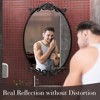Apmir Oval High Quality Aluminum Alloy Framed French Cleat Mounted Baroque Wall Decor Bathroom Vanity Mirror with 3-Year Warranty - 4 of 4