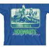 Harry Potter Hogwarts Castle Youth Boys Royal Blue T-Shirt - 2 of 2