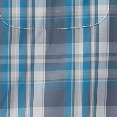 slate blue plaid