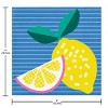 Creative Converting Luscious Lemons Paper Beverage Napkins 48ct - 3 of 3