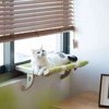 Mewoofun Cat Window Perch Lounge Mount Hammock Window Seat Bed Shelves for Indoor Cats No Drilling No Suction Cup - 4 of 4