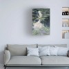 Trademark Fine Art -Monet 'Pond With Water Lilies' Canvas Art - 2 of 4