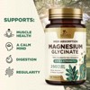 Magnesium (Glycinate) - Magnesium Supplement for Heart Health, Nerve, Muscle, Bone, and Sleep Support - 100% Chelated - 120 Capsules - 4 of 4