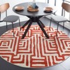 Amsterdam AMS106 Power Loomed Indoor Rugs - Safavieh - 2 of 4