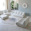 WJShome Lazy Floor Sofa, Fireside Chair,Teddy Velvet Sofa Bean Bag Couch, Lounge Togo Lazy Floor Sofa, Accent Chair , Corner Chair - 2 of 4