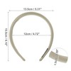 Unique Bargains Women's Classic Elegant Sponge Headband 0.59" Width 4.72" ID 1 Pc - 3 of 4