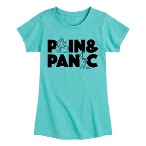 Girls' - Disney Villains - Pain And Panic Fitted Short Sleeve Graphic T-Shirt - 1 of 4