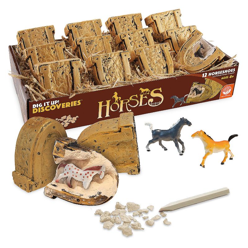 MindWare Dig It Up Discoveries Educational Excavation Digs: Learn About Horses – 12-Pack, 2 of 4