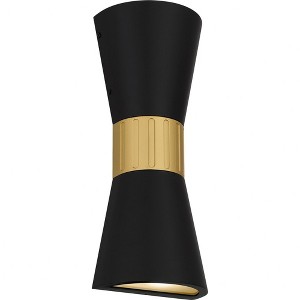 Quoizel Lighting Dexter 1 - Light Sconce in  Matte Black - 1 of 4