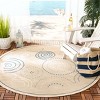 Courtyard CY1906 UV & Stain Resistant Non-Shedding Power Loomed Indoor/Outdoor Rugs - Safavieh - 2 of 4