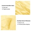 Peace Nest 3 Piece Pintuck Pinch Pleat and Seersucker Bubble Ruffled Chic and Tufted Clipped Comforter Set - 3 of 4