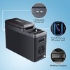 Car Refrigerator 16 Quart, APP & Touch Control Portable Fridge, 3 Levels (H/M/L) Protection, 12V Car Armrest Refrigerator with LCD Digital Display - 2 of 4