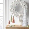 Christmas Tinsel Wreath with Plastic Balls Iridescent - Wondershop™ - 2 of 3