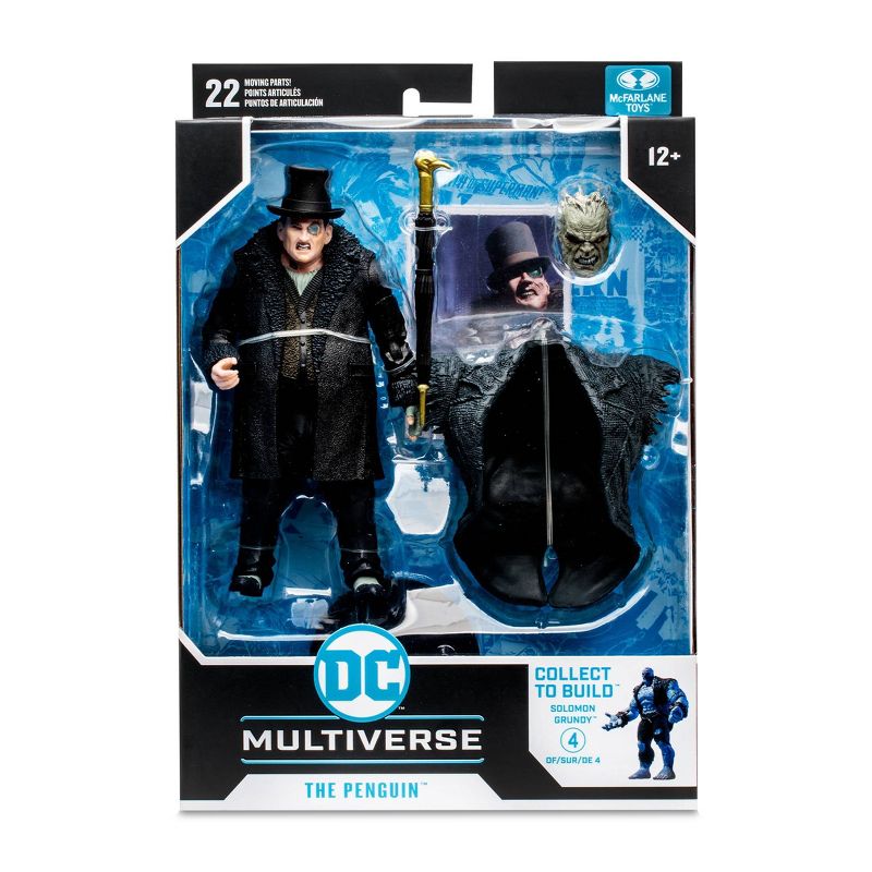 McFarlane Toys DC Gaming Build-A-Figure Arkham City - The Penguin Action Figure, 3 of 14