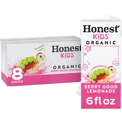 Honest Kids Organic Berry Lemonade Juice Drink - 8pk/6 fl oz Boxes