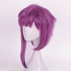 Unique Bargains Women's Wigs 14" with Wig Cap Rose Red - 3 of 4