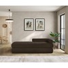 Meridian Furniture,Kennedy Chenille Fabric Bench - 2 of 4