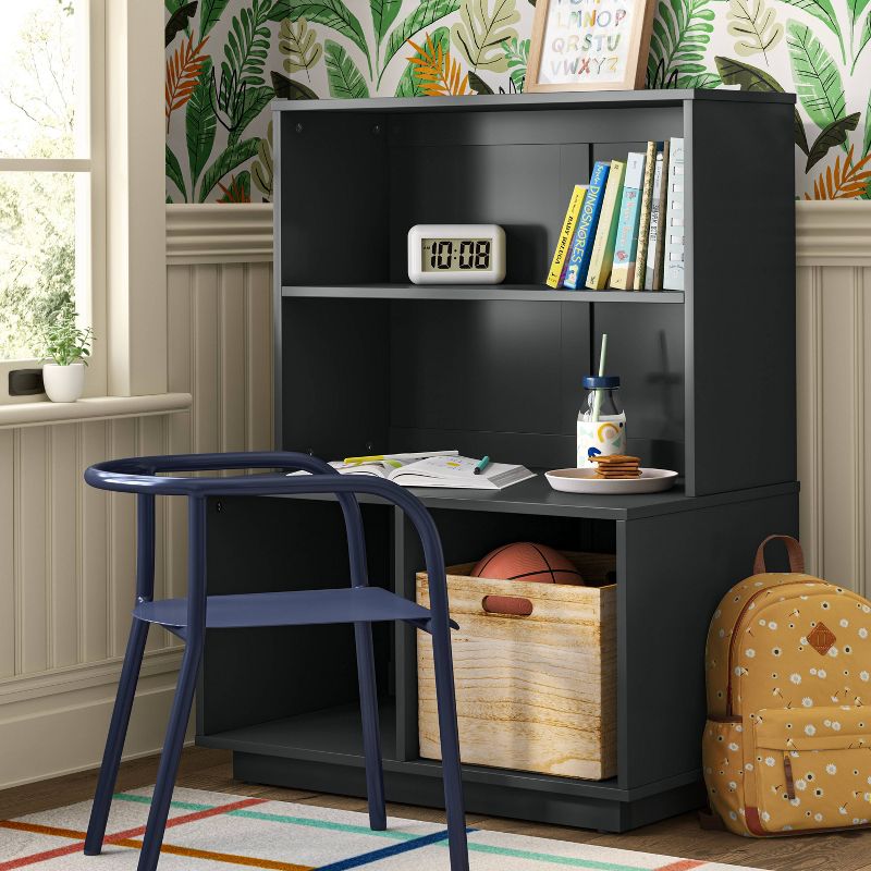 Modern Modular Kids&#39; Bookcase Dark Gray - Pillowfort&#8482;, 3 of 9