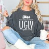 Simply Sage Market Women's  Garment Dyed Graphic Sweatshirt Too Cute For Ugly Sweaters - 2 of 2