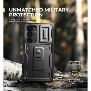 Dexnor for Samsung Galaxy S25 Case with Built-in Slide Camera Cover - 1 of 3