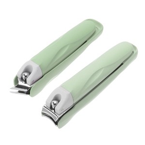 Unique Bargains Anti-splash Nail Clippers 2 Pcs - 1 of 4