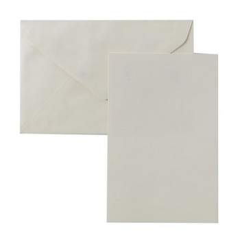 Desktop Publishing Supplies, Inc. Blank White Mini Note Card Sets - 40  Cards & Envelopes - Small Note Cards with Mini Envelopes