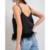 Women's Sleeveless Feather Cami - ee:some - 3 of 4