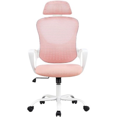 NicBex Adjustable Office Chair Modern Removable Ergonomic Computer Chair with Casters, Arms, Headrest and Lumbar Support for Office, Study