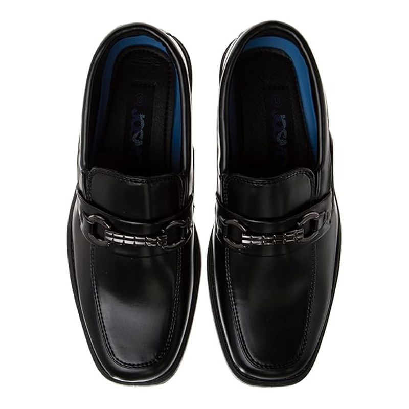 Josmo Boys' Slip-On Dress Shoes with Metal Accent: Classic Oxford Dress Shoes with Slip-On Design (Big Kids), 5 of 8