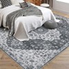 Machine Washable Area Rug – Non-Slip, Non-Shedding Low Pile Vintage Oriental Medallion Floral Printed Carpet - 3 of 4