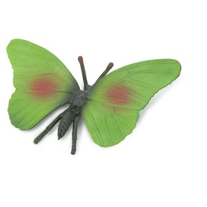 Collectible Wildlife Gifts | Butterfly, Green, Hand Painted, Rubber Insect, Educational, Toy,  Realistic Figure,  Model,  Gift,   5 1/2"    AR19 B329 - 1 of 4
