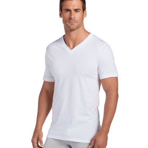 Jockey Men's Classic V-neck T-shirt - 6 Pack M White : Target