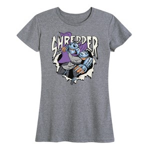 Women's - Teenage Mutant Ninja Turtles - Shredder Lights Short Sleeve Graphic T-Shirt - 1 of 4