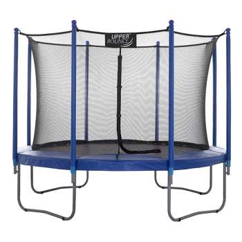 Machrus Upper Bounce Outdoor Water Resistant 7.5 Foot Round Trampoline Set with Safety Enclosure System, Easy Assembly, and Solid Steel Frame