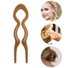 Unique Bargains U-shaped Hair Pin 4.72"x0.98" 1 Pc - 3 of 4