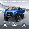 24V 2-Seater Kids Ride-On Truck - Remote Control, Switchable 4WD/2WD, Music & Functional Shovel for Ages 3+ - 3 of 4