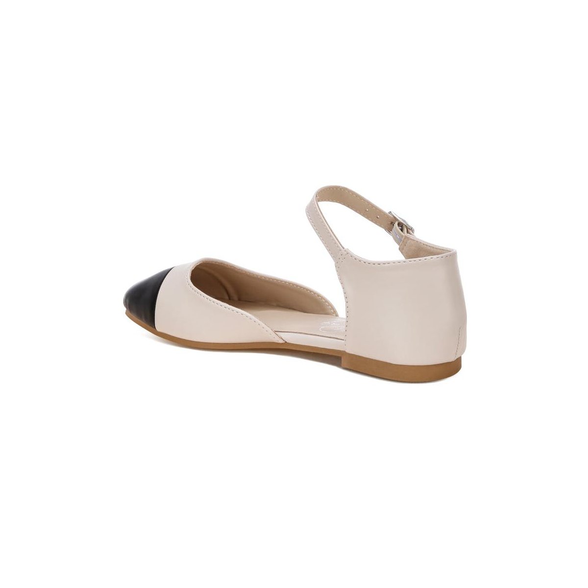 Обувь London Rag Womens Clevea Dual Tone Pin Buckle Ballet Flats 9 — фото 4